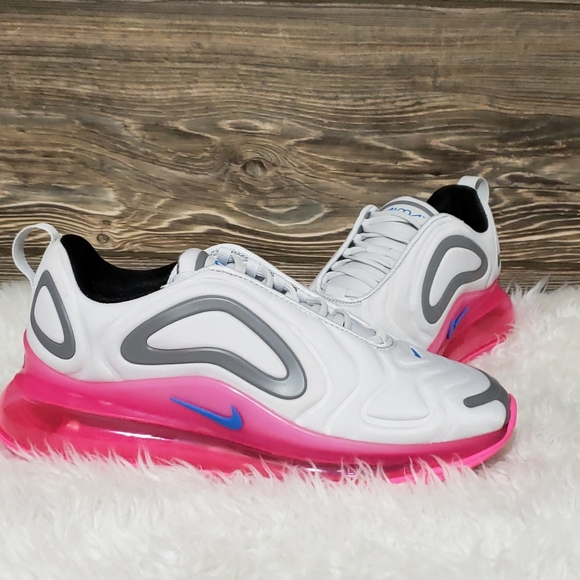 Nike Shoes - New Nike Air Max 720 Grey Pink Running Sneakers